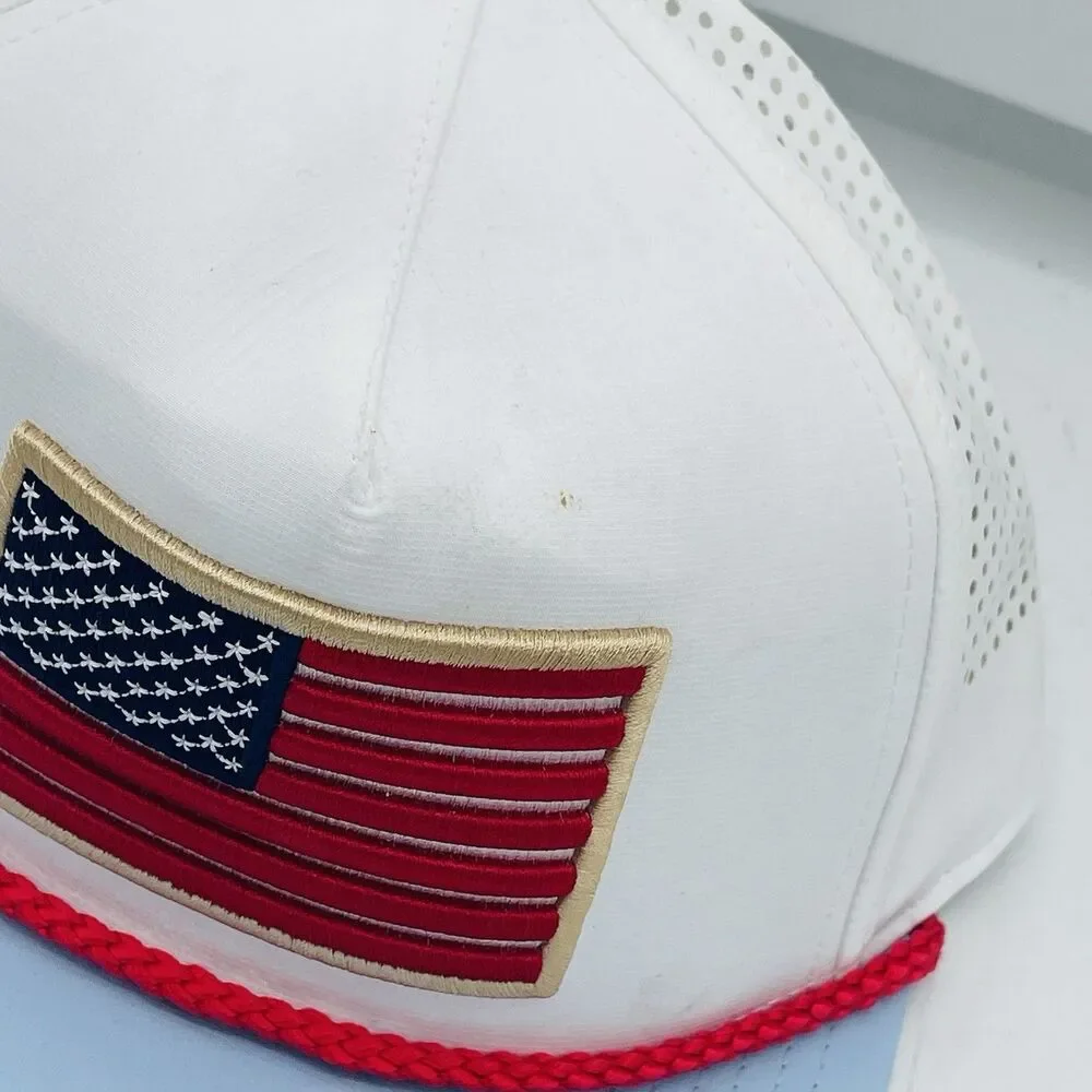 Burlebo Ole Glory Vented SnapBack Hat Cap